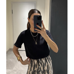 Basic marškinėliai su petukais