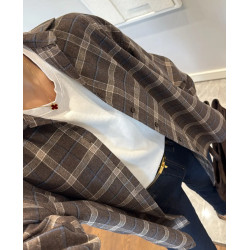 Languoti rudi marškiniai