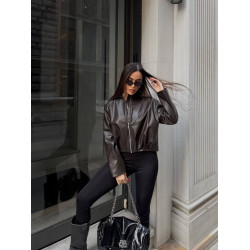 Tamsiai rudas dirbtinės...